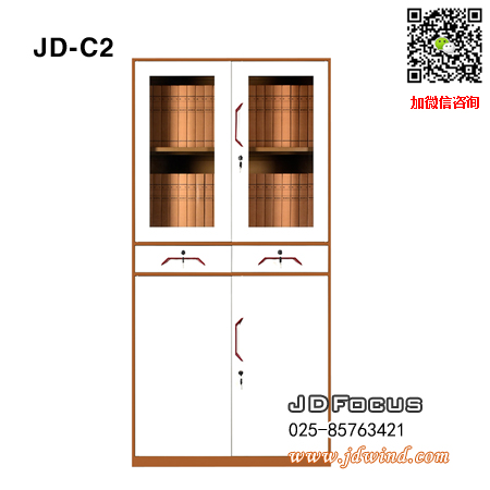 南京钢制文件柜JD-C2钢柜，南京咖白中二斗文件柜JD-C2，南京钢制中二斗器械柜JD-C2