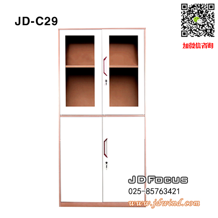 南京等体文件柜JD-C29钢柜，南京咖白钢制文件柜JD-C29，南京咖白资料柜JD-C29