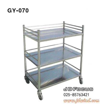 南京不锈钢推车GY-070,南京不锈钢推车GY-070,南京医疗推车GY-070