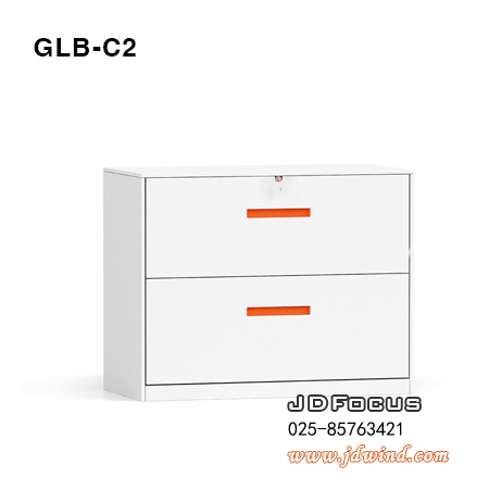 南京二斗柜GLB-C2，南京薄边二抽理想柜GLB-C2，南京全钢理想柜